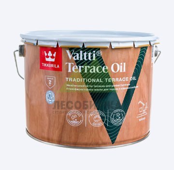Tikkurila Valtti Terrace Oil масло для террас и садовой мебели
