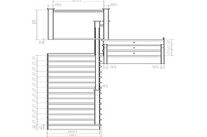 аксонометрическая прогрессия вид в