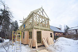 каркасник два этажа