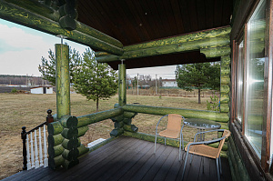 Баня мечты в Бобровом: комплексная отделка и покраска сруба