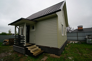 дом крашеный