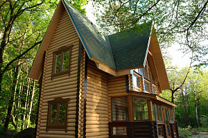 Покраска срубов