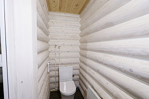 Баня мечты в Бобровом: комплексная отделка и покраска сруба