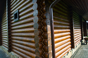 сруб с теплым швом