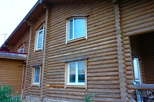 необработанное бревно