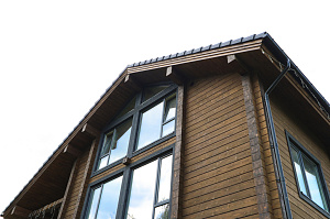 253 м² безупречного фасада под ключ для элитного поселка в Подмосковье