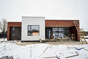 комбинированный фасад 8