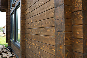 253 м² безупречного фасада под ключ для элитного поселка в Подмосковье