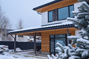 как обшить фасад планкеном