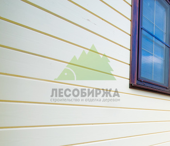 Крашеная имитация бруса