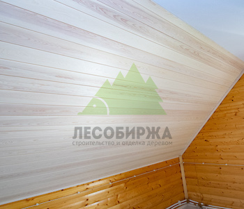 Крашеная вагонка