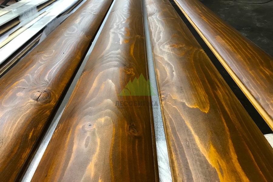 блокхаус покрытый маслом