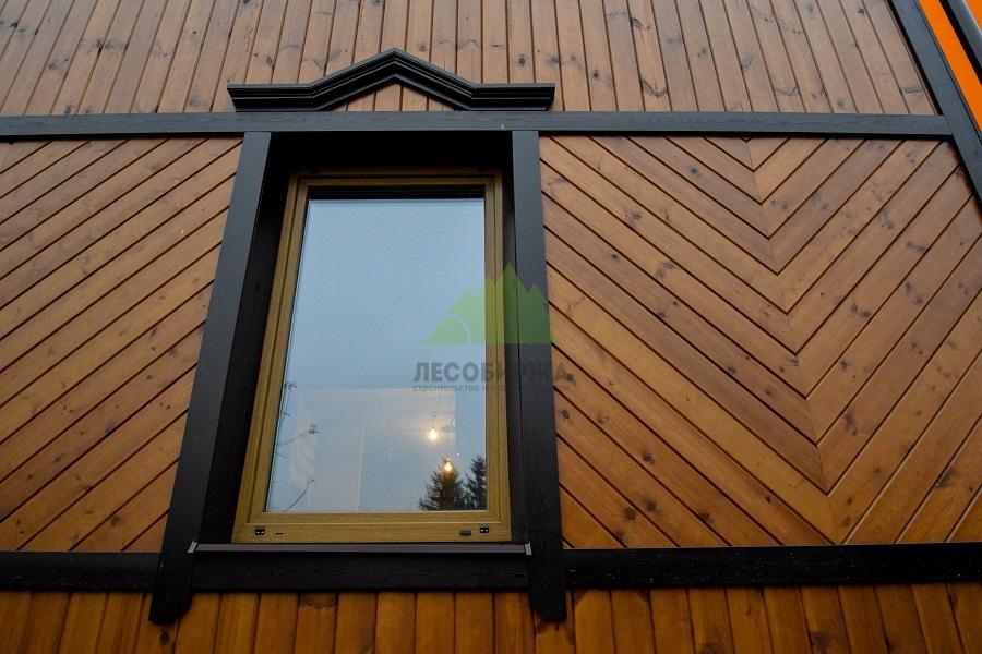 Покраска имитации бруса Покраска имитации бруса