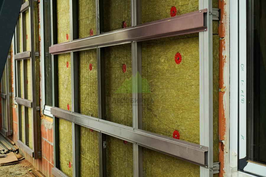 отделка фасада планкеном