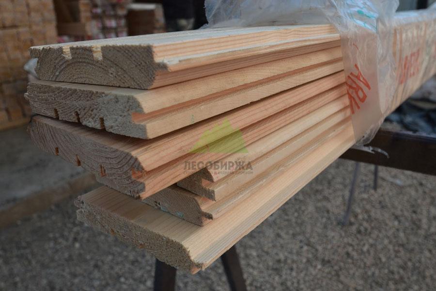 Распечатанная вагонка штиль