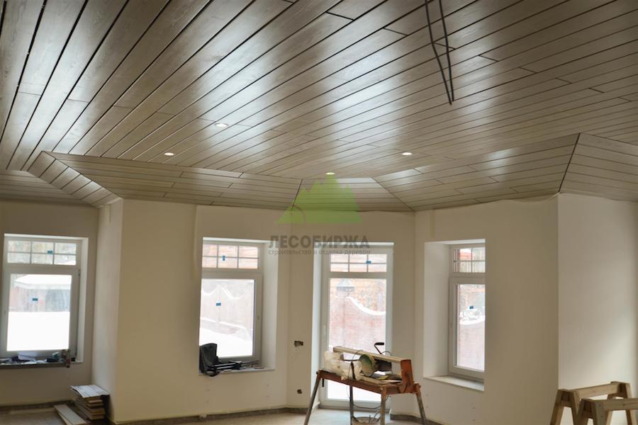 потолок из планкена потолок из планкена