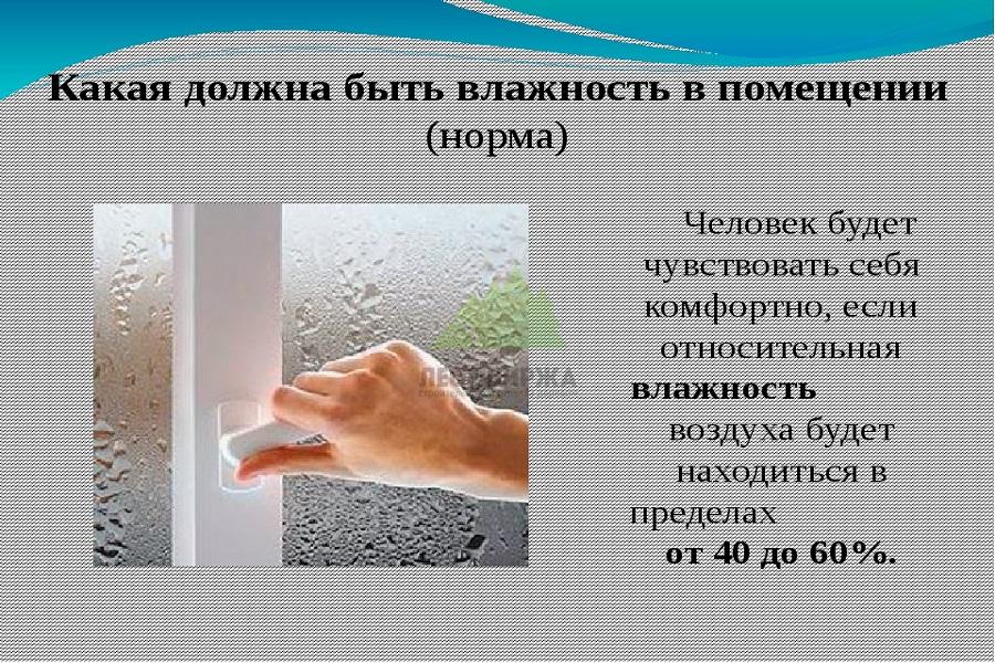 Оптимальная влажность в доме