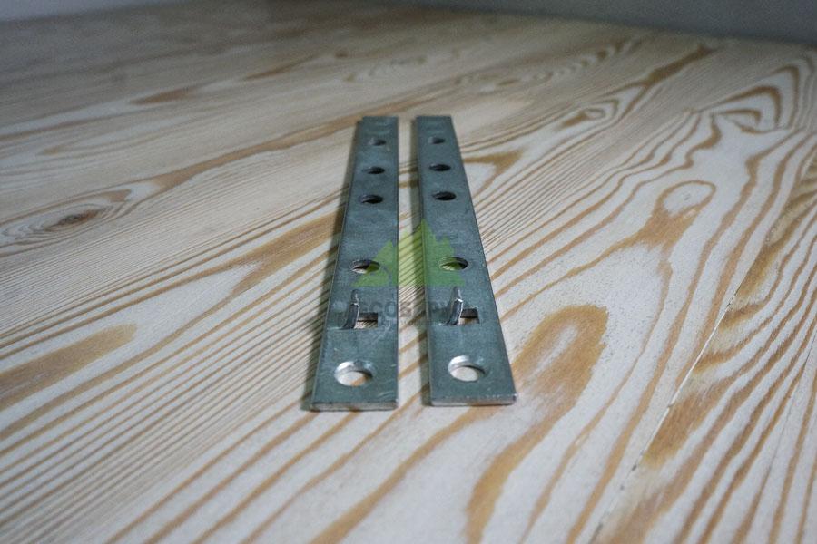 Скрытый крепеж ЗМЕЙКА для монтажа скошенного планкена