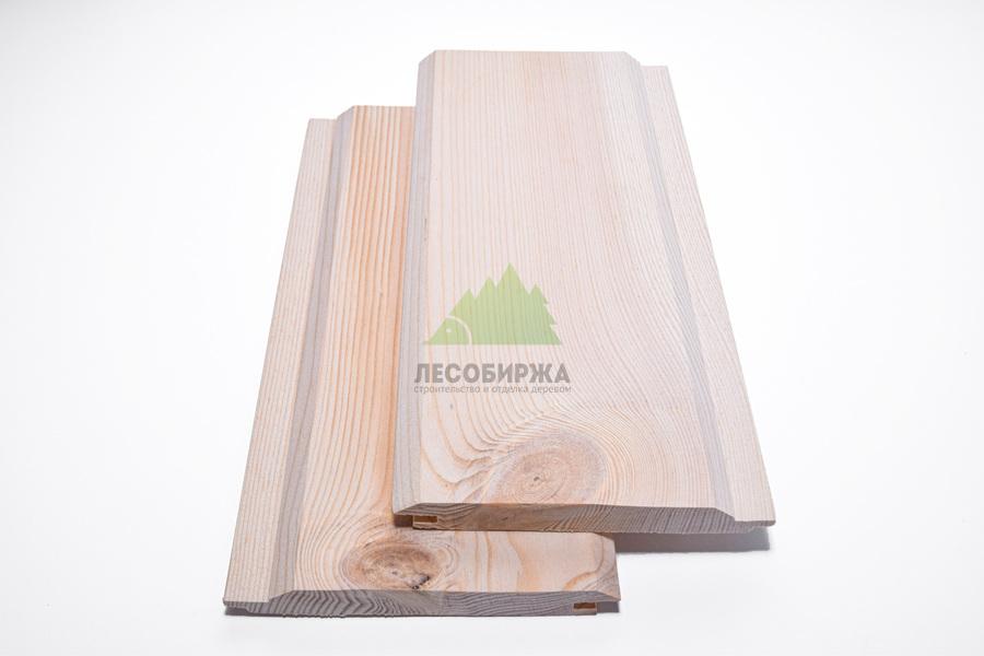 Некрашеная имитация бруса