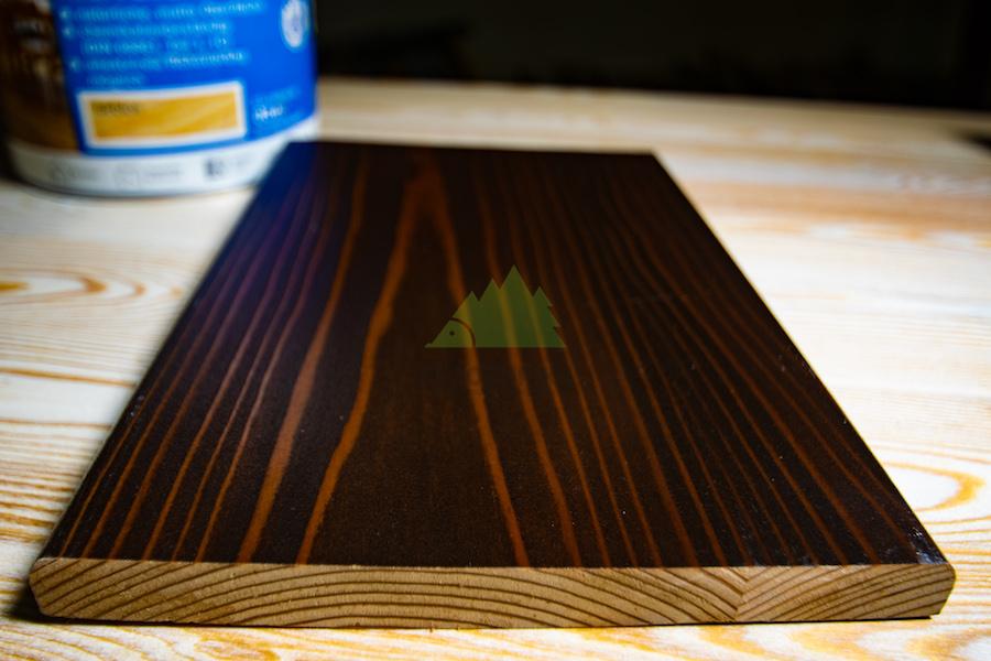 Лиственница под лессирующим составом — СПб