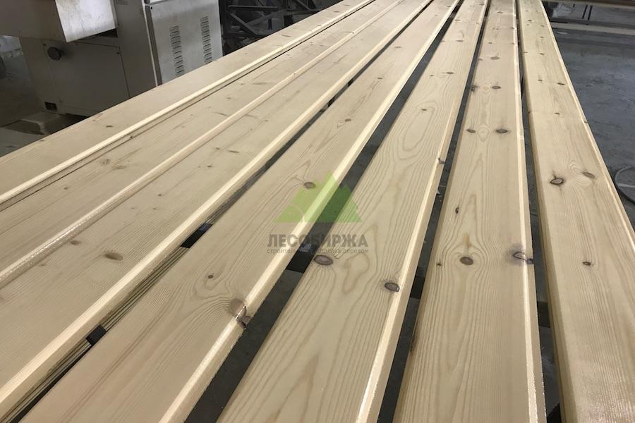 вагонка из обычной хвои