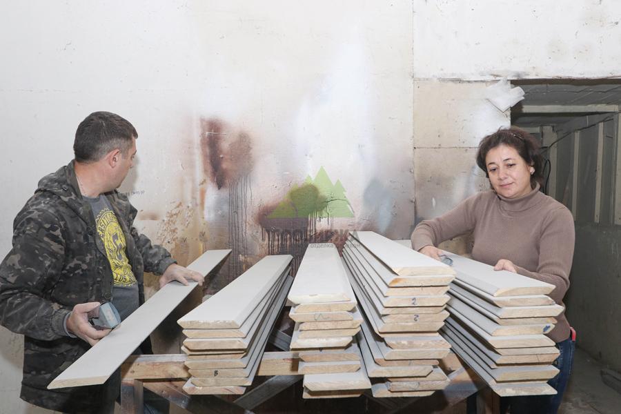 Промежуточная шлифовка между слоями