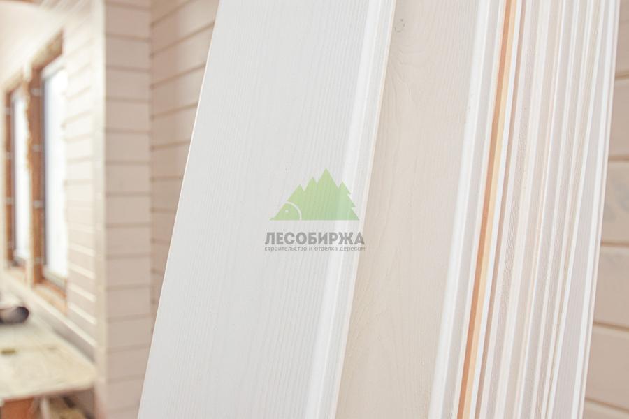 Вагонка покрытая укрывной краской