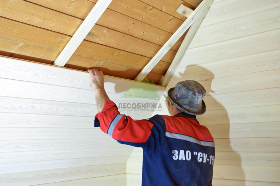 Скрытое крепление вагонки