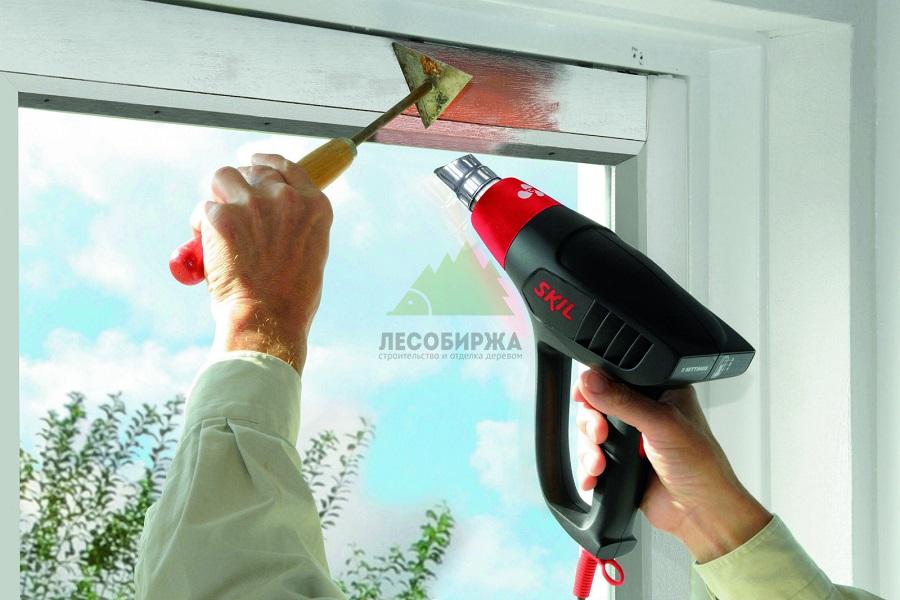 Удаление старой краски