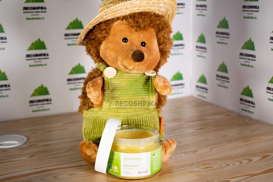 твердый воск для дерева в банке