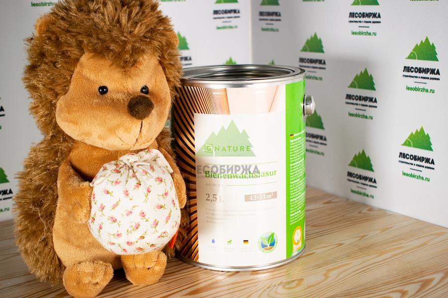 лазурь с пчелиным воском