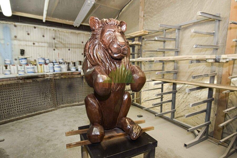 Образец покраски изделия из дерева