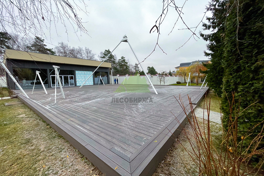 Терраса из ДПК