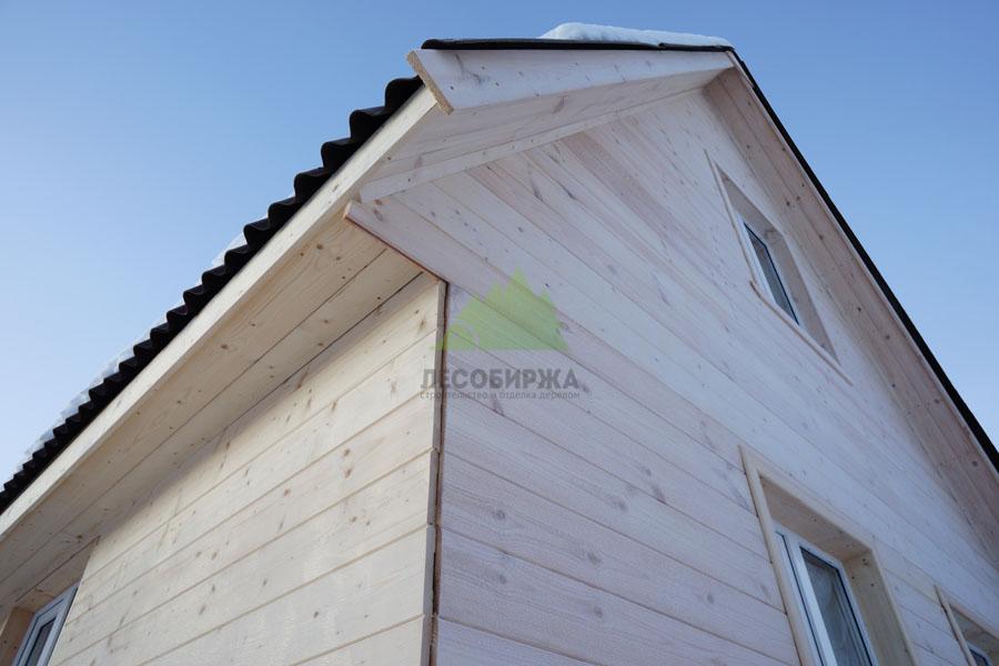 Имитация бруса на фасаде Имитация бруса на фасаде