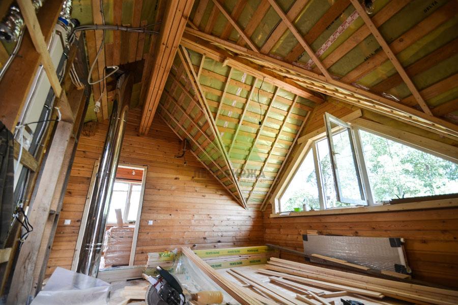 Горизонтальная обрешетка потолка