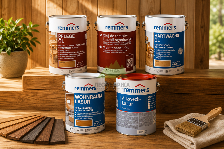Масло и лазурь от Remmers Масло и лазурь от Remmers