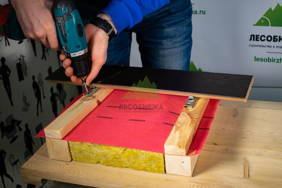 монтаж паланкина на контробрешетку монтаж паланкина на контробрешетку