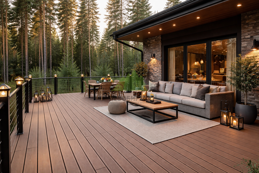 Терраса из ДПК