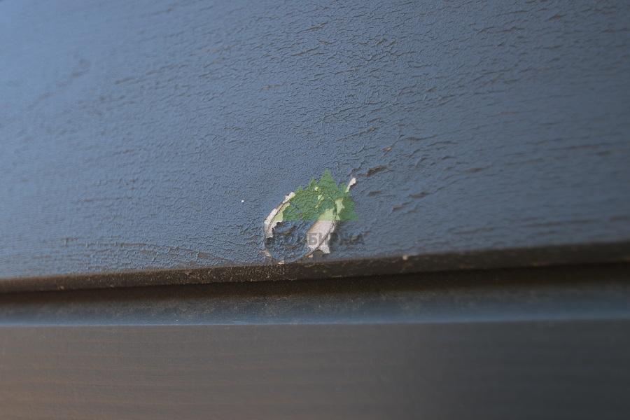 Шелушение краски на фасаде дома