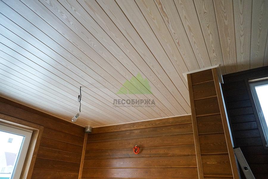 Вагонка из лиственницы в интерьере