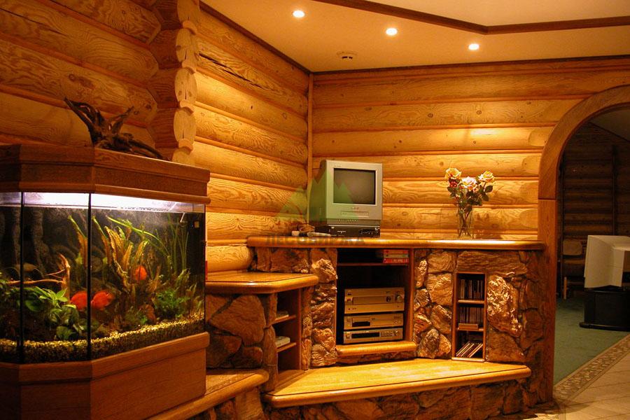 Внутренняя отделка блок хаусом