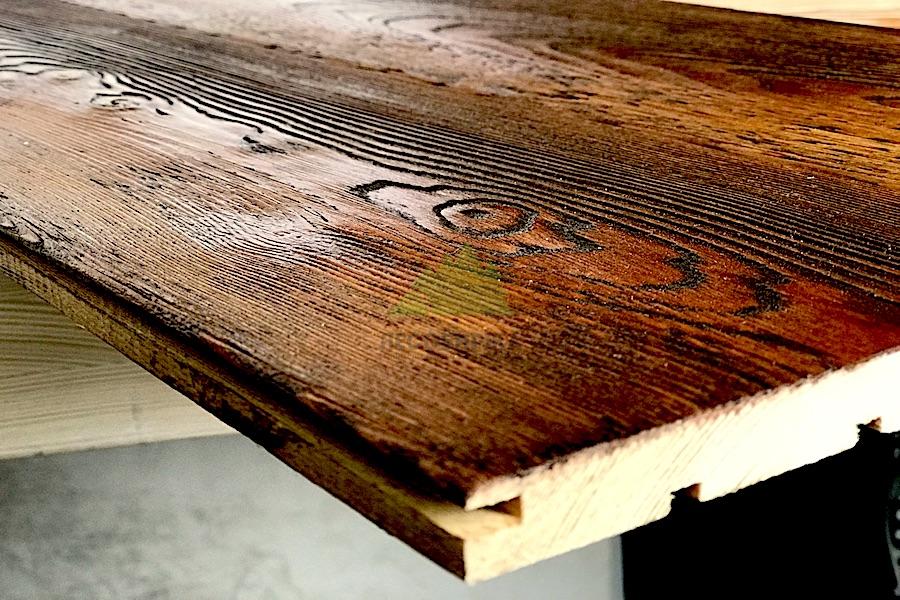 Состаренная вагонка из лиственницы