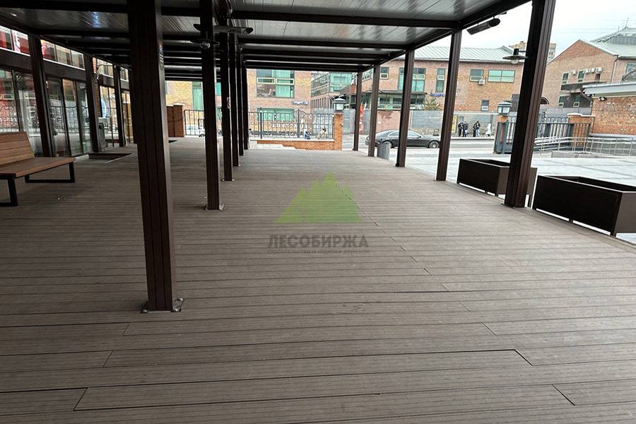 Терраса из ДПК