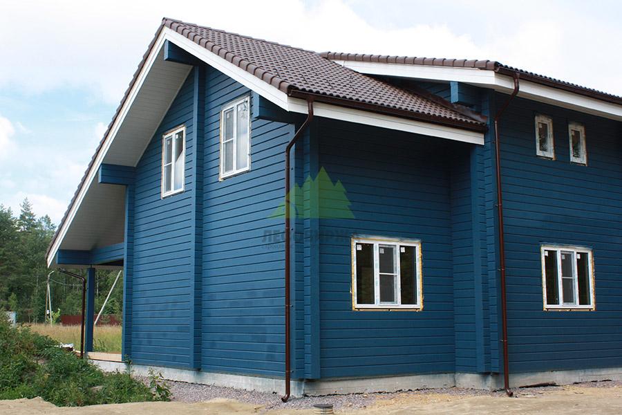 Nordica Eko на фасаде частного дома Nordica Eko на фасаде частного дома