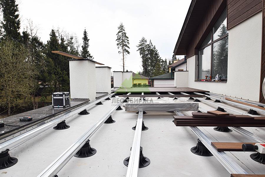 Алюминиевые лаги для террасы