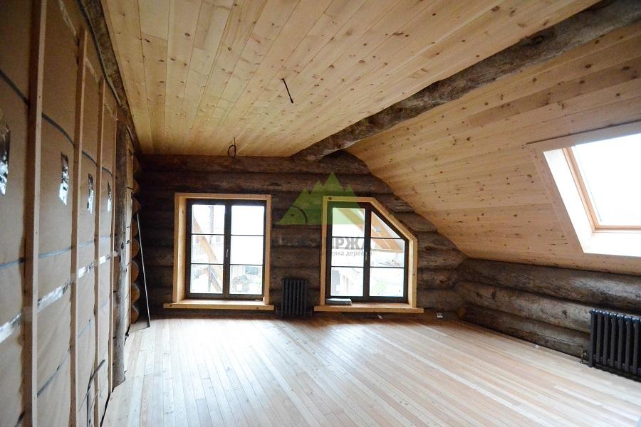 Отделка кедровой вагонкой сорт С