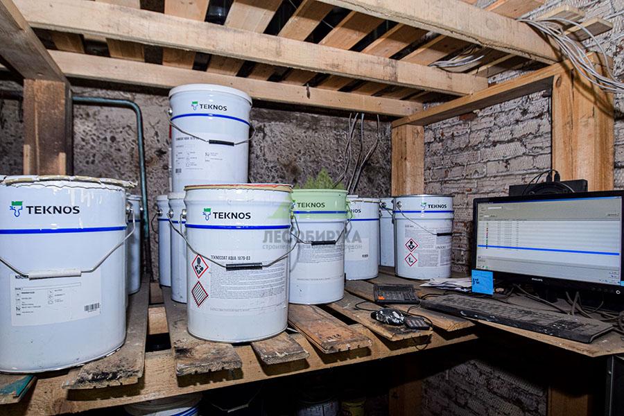 красящие составы Teknos в покрасочном цехе красящие составы Teknos в покрасочном цехе