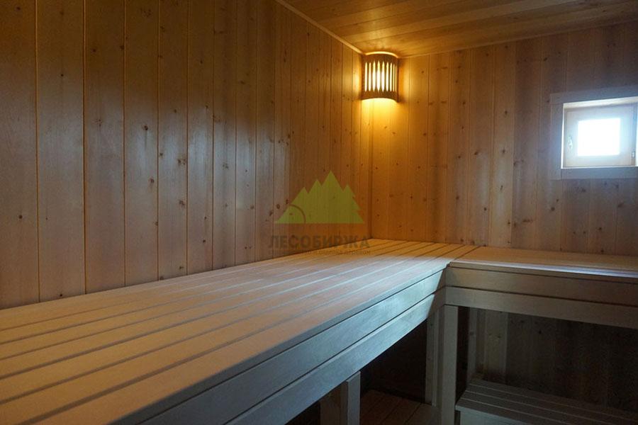 Сауна из кедровой вагонки сорт АВ