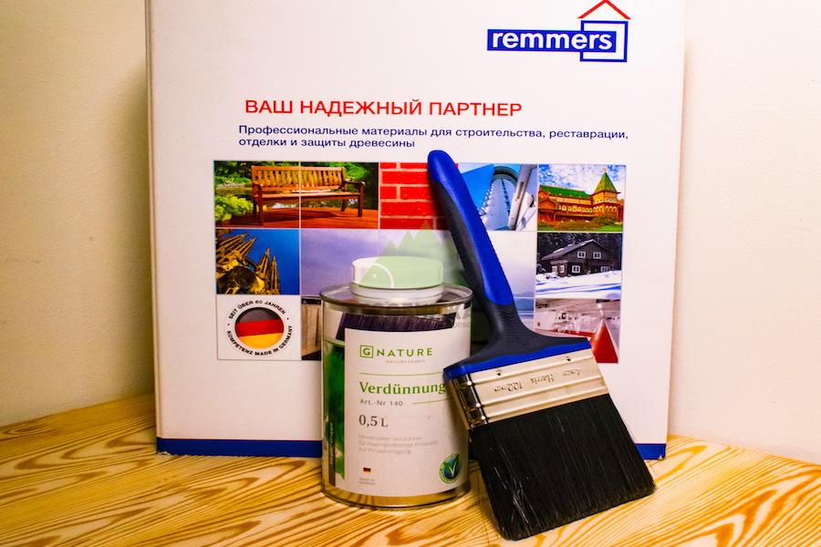 плоская молярная кисть