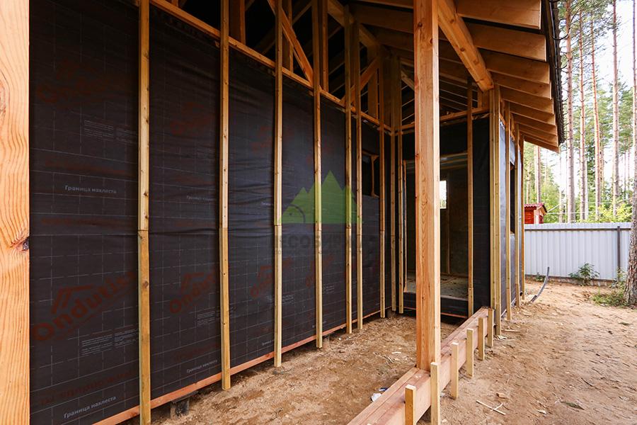 Деревянная обрешетка